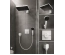 Душевой комплект білий матовий Hansgrohe DuoTurn Q Pulsify Е 260 1jet 8в1 White 24330700