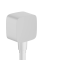 Душова система прихованого монтажу Hansgrohe ShowerSelect Comfort E HighFlow, Matt White 15574700+01800180+24150700+24301700+26457700