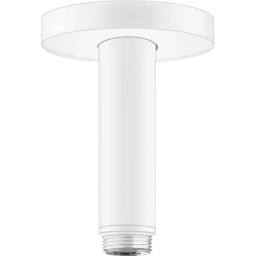 Кронштейн для верхнего душа Hansgrohe S 100 мм Matt White 27393700