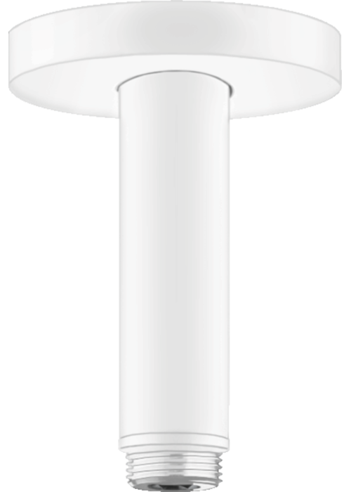 Кронштейн для верхнього душу Hansgrohe S 100 мм Matt White 27393700