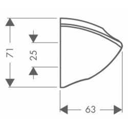 Держатель для душа HANSGROHE Porter M2 27527000