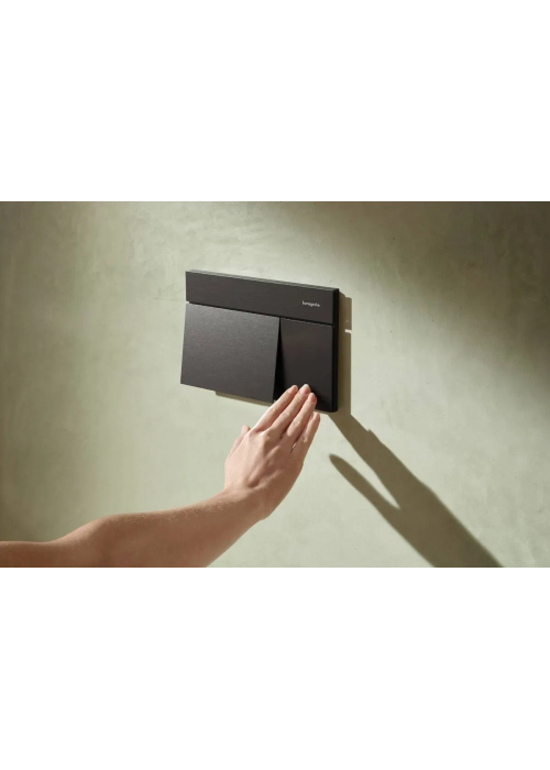 Кнопка змиву для інсталяції hansgrohe iFrame Element E 66003340, чорний хром