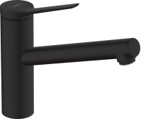 Змішувач кухонний Hansgrohe Zesis M33 150 1jet Matt Black 74802670 (Пошкоджене пакування)