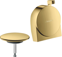 Зовнішня частина сифона Hansgrohe Exafill S Polished Gold Optic 58117990