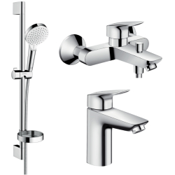Набір змішувачів для ванни Hansgrohe Logis 1082019 (71100000+71400000+26553400)