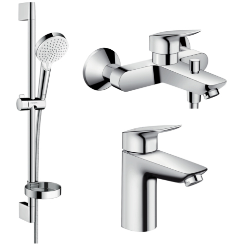 Набір змішувачів для ванни Hansgrohe Logis 1082019 (71100000+71400000+26553400)
