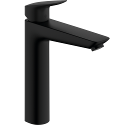 Смеситель Hansgrohe Logis 190 для умывальника, Matt Black (71090670)