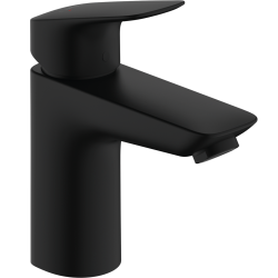 Змішувач Hansgrohe Logis 100 для умивальника, Matt Black (71100670)