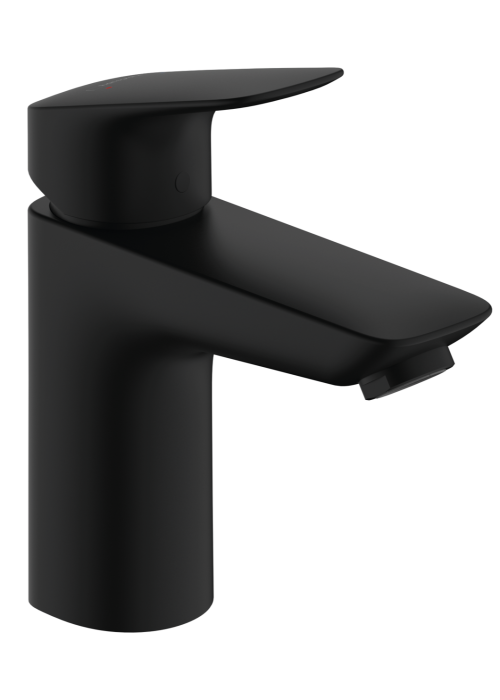 Змішувач Hansgrohe Logis 100 для умивальника, Matt Black (71100670)