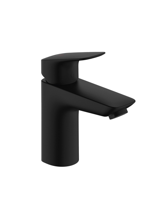 Смеситель Hansgrohe Logis 100 Coolstart для умывальника, Matt Black (71102670)