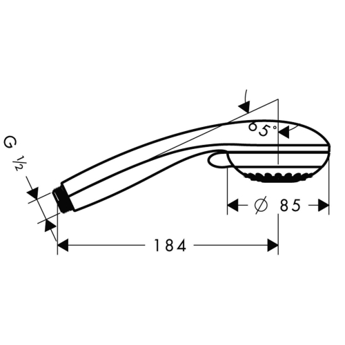 Ручний душ Hansgrohe Marin Vario 100, 28378000