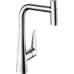 Смеситель для кухни Hansgrohe Talis Select M51 с выдвижным душем, хром 73867000