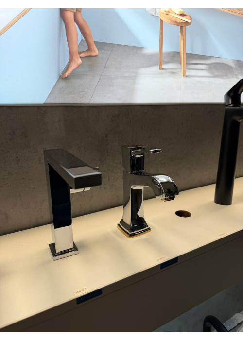Смеситель для раковины Hansgrohe Metropol Classic 31301090 хром/золото (Повреждённая упаковка)
