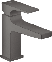 Змішувач для раковини Hansgrohe Metropol із донним клапаном Push-Open Brushed Black Chrome 32500340