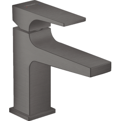 Смеситель для раковины Hansgrohe Metropol с донным клапаном Push-Open Brushed Black Chrome 32500340