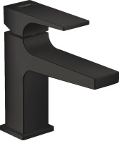 Змішувач для раковини Hansgrohe Metropol з донним клапаном Push-Open Matt Black 32500670