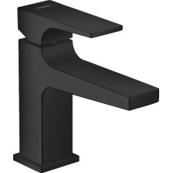 Змішувач для раковини Hansgrohe Metropol з донним клапаном Push-Open Matt Black 32500670