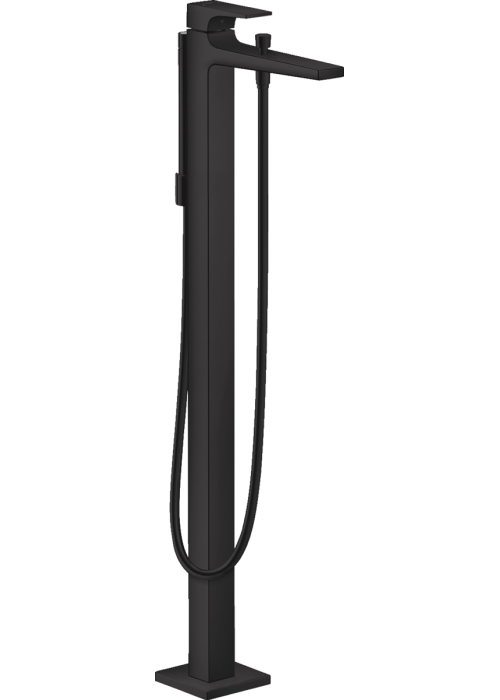 Змішувач для ванни для підлоги Hansgrohe Metropol Matt Black 32532670