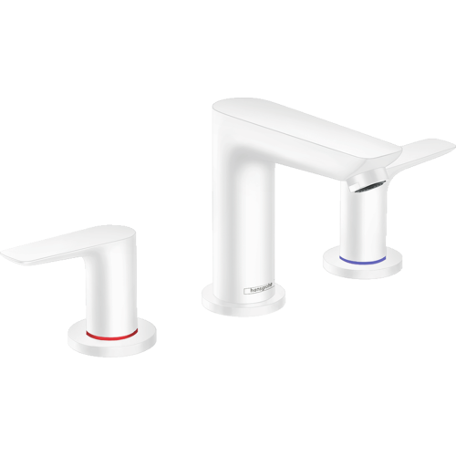 Змішувач для раковини на 3 отвори Hansgrohe Talis E Matt White 71733700