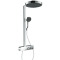 Душова система Hansgrohe Rainfinity Showerpipe 360 1jet з термостатом ShowerTablet 350, Chrome 26853000