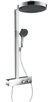 Душова система Hansgrohe Rainfinity Showerpipe 360 1jet з термостатом ShowerTablet 350, Chrome 26853000