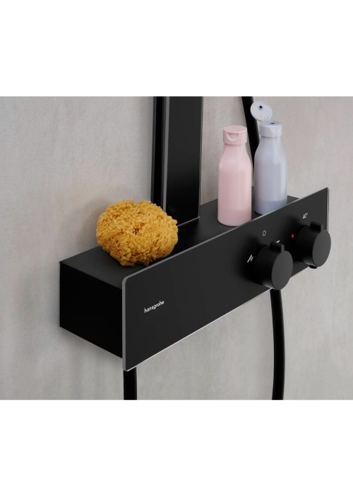 Душова система Hansgrohe Rainfinity Showerpipes Matt Black 26853670