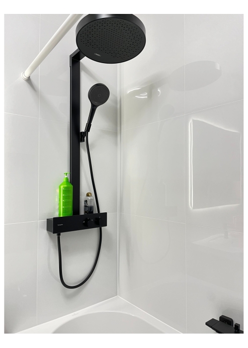 Душова система Hansgrohe Rainfinity Showerpipes Matt Black 26853670