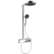 Душевая система Hansgrohe Rainfinity Showerpipe 250 1jet EcoSmart с термостатом ShowerTablet 350, Chrome 28742000