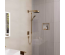 Душевой набор Hansgrohe Rainfinity 28743140 бронза матовая