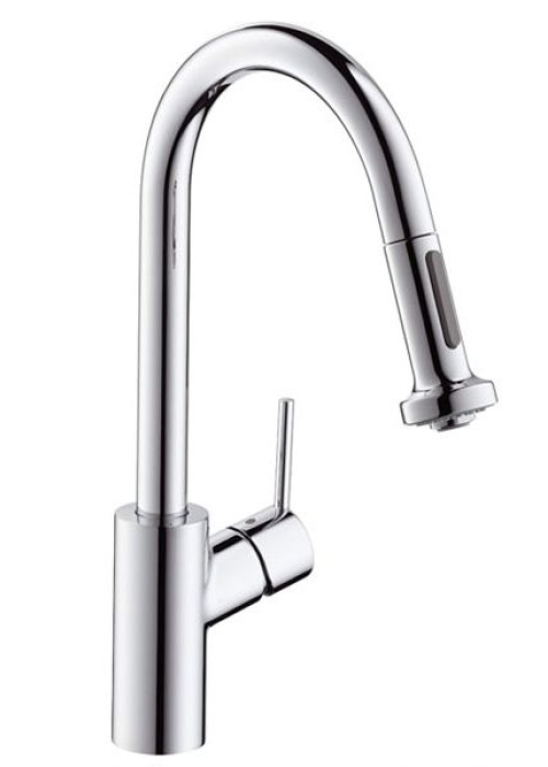 Змішувач кухонний Hansgrohe TALIS S2 VARIARC (14877000) з висувним зливом