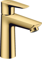 Смеситель для раковины Hansgrohe Talis E с донным клапаном pop-up Polished Gold Optic 71713990