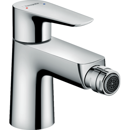 Смеситель для биде Hansgrohe Talis E с донным клапаном push-open 71721000