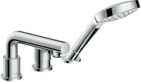 Змішувач на борт ванни на 3 отвори Hansgrohe Talis S 72417000