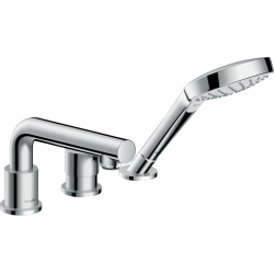 Смеситель на борт ванны на 3 отверстия Hansgrohe Talis S 72417000