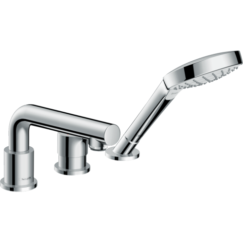 Смеситель на борт ванны на 3 отверстия Hansgrohe Talis S 72417000