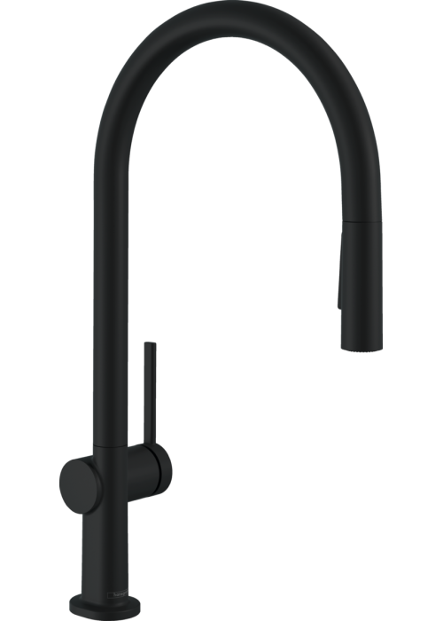 Змішувач Hansgrohe Talis M54 для кухонного миття з висувним душем Black Matt 72801670