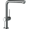 Смеситель Hansgrohe Talis M54 для кухонной мойки с выдвижным душем, хром 72808000