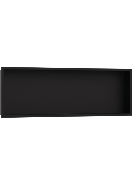 Настінна ніша Hansgrohe XtraStoris Original із вбудованою рамою 30x90x10 см Matt Black 56067670