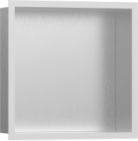 Настінна ніша Hansgrohe XtraStoris Individual з рамкою 30x30x10 см Matt White 56097700