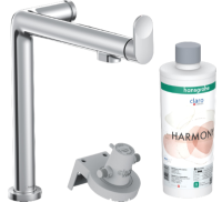 Змішувач Hansgrohe Aqittura M91 для кухонного миття Chrome 76802000