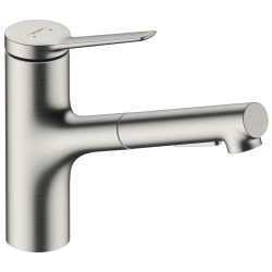 Кухонный комплект мойка со смесителем Hansgrohe  S520-F345 + Смеситель Hansgrohe Zesis M33, хром 43356800