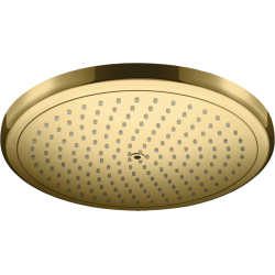 Верхній душ Hansgrohe Croma 280 1jet Ecosmart 9 л/хв Polished Gold Optic 26221990