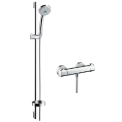 Душевой набор Hansgrohe Croma 100 Multi 0,9м +термостат  27085000