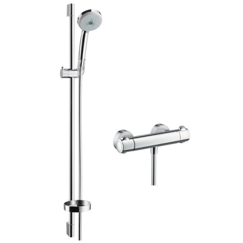 Душевой набор Hansgrohe Croma 100 Multi 0,9м +термостат  27085000