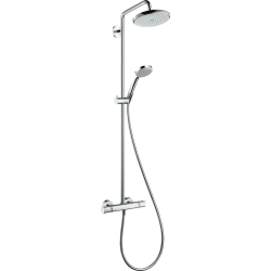 Душевая система Hansgrohe Croma 220 Showerpipe EcoSmart 27188000