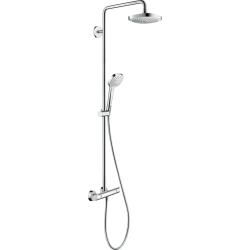 Душова система з термостатом Hansgrohe Croma Select E 180 2jet EcoSmart 27257400