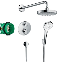 Душовий набір HANSGROHE ShowerSet Croma Select S/Ecostat S (27295000)