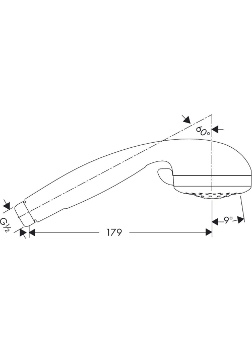 Ручной душ Hansgrohe Croma Variojet 28513000