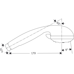 Ручной душ Hansgrohe Croma 28570000