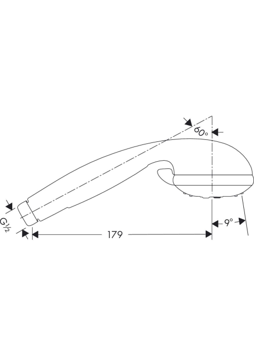 Ручной душ Hansgrohe Croma 28570000